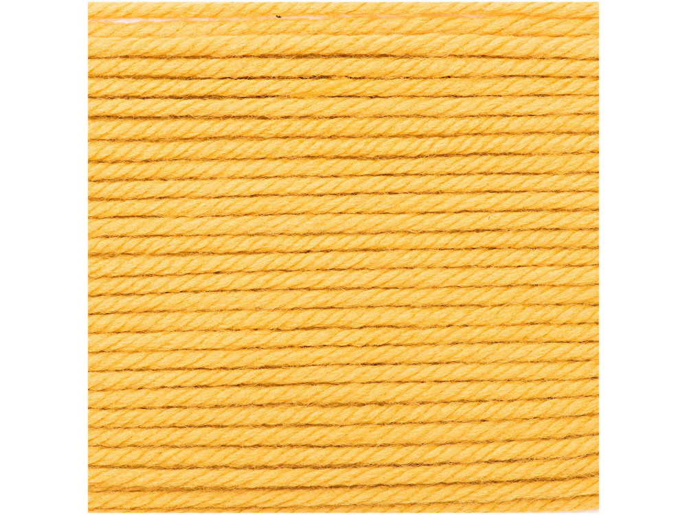 Włóczka Essentials Mega Wool Chunky - Rico Design - Mustard, 100 g