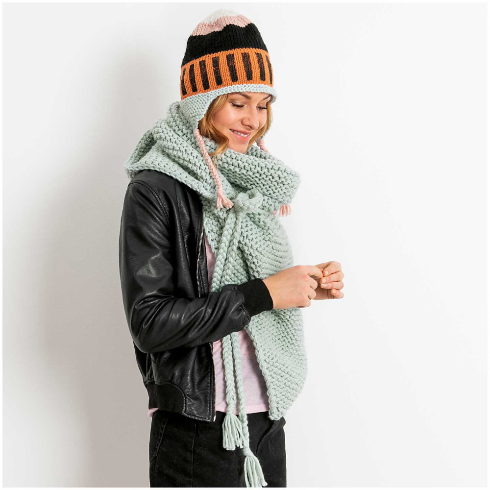 Essentials Mega Wool Chunky yarn - Rico Design - Orange, 100 g