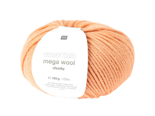 Essentials Mega Wool Chunky yarn - Rico Design - Salmon, 100 g