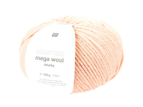 Essentials Mega Wool Chunky yarn - Rico Design - Powder, 100 g