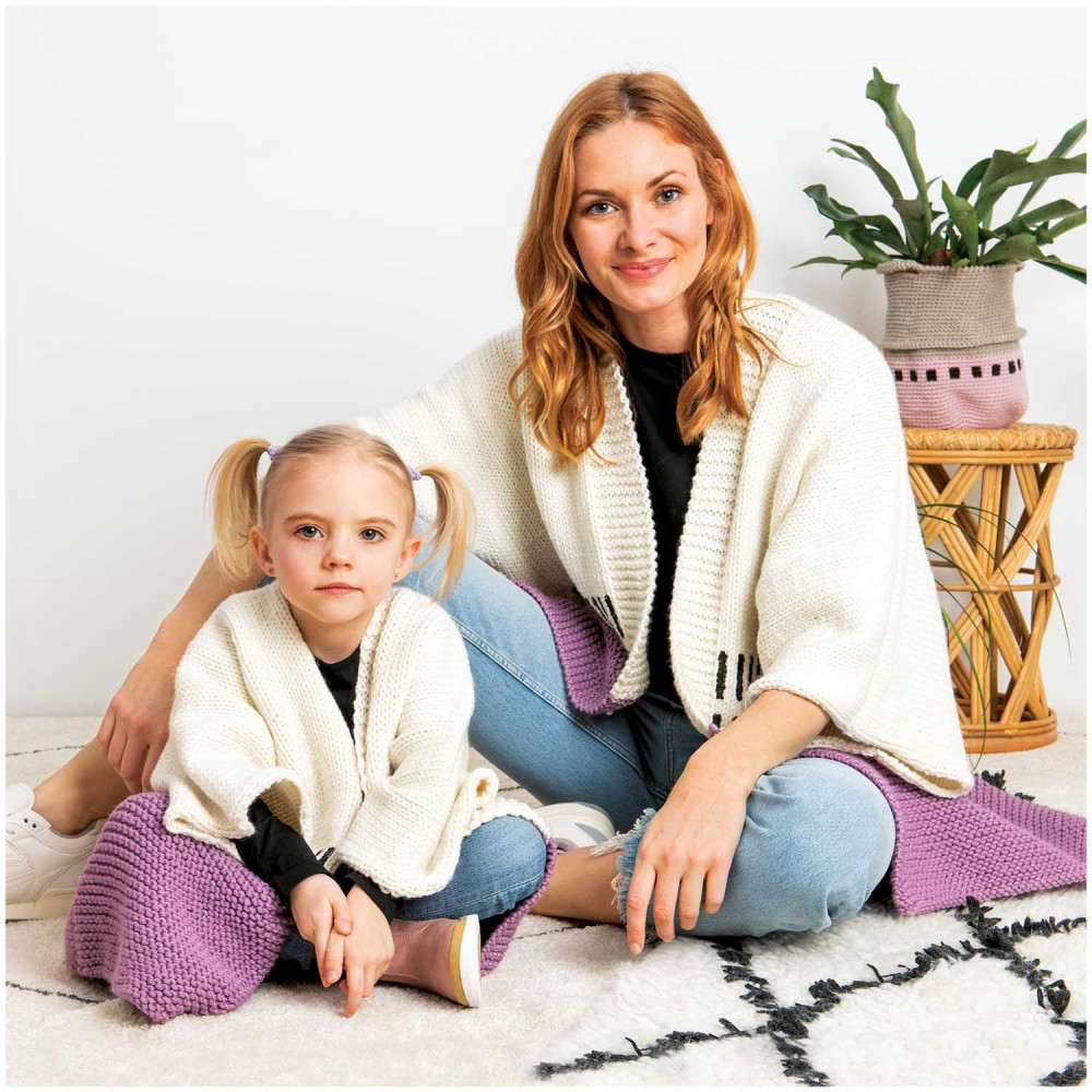 Włóczka Essentials Mega Wool Chunky - Rico Design - Ecru, 100 g