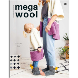 Podręcznik, instrukcja Mega Wool - Rico Design - 19 wzorów