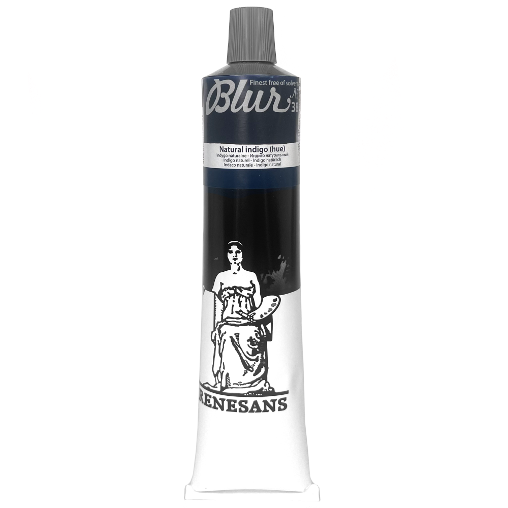Oil paint Blur - Renesans - 38, Natural Indigo, 200 ml