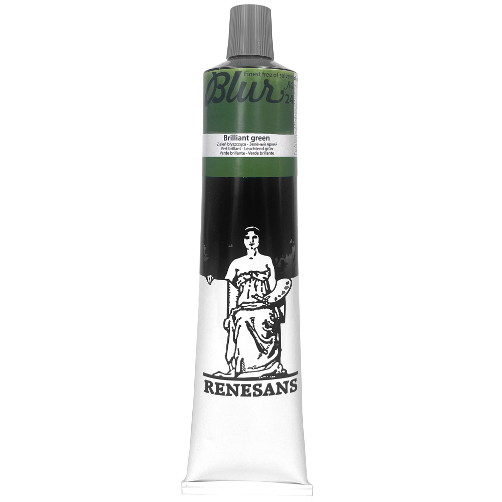 Farba olejna Blur - Renesans - 24, brilliant green, 200 ml