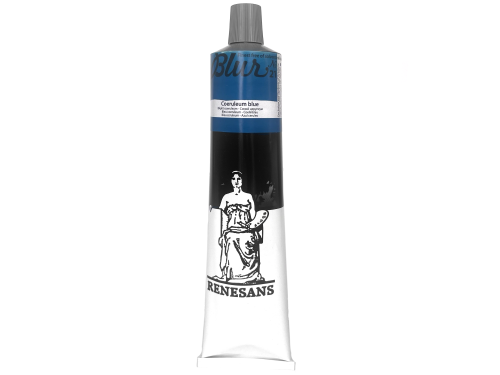 Farba olejna Blur - Renesans - 21, coeruleum blue, 200 ml