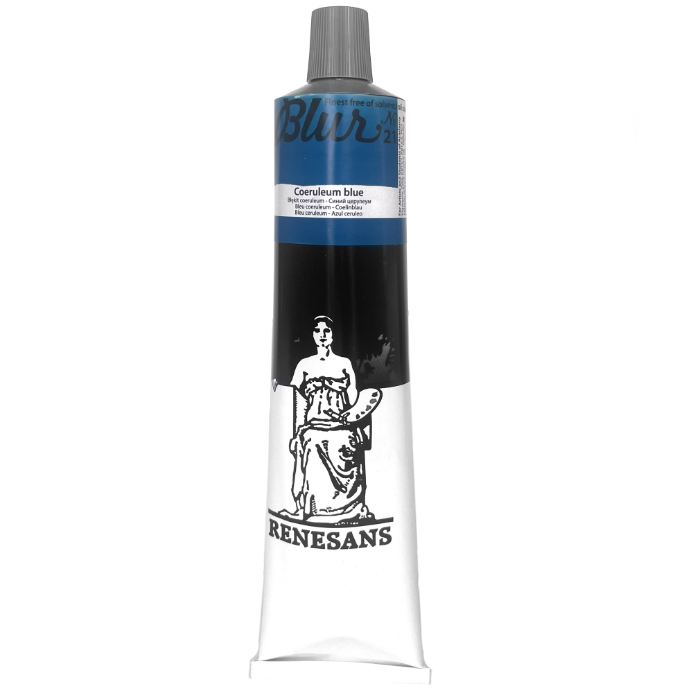 Oil paint Blur - Renesans - 21, Coeruleum Blue, 200 ml