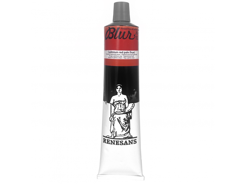 Farba olejna Blur - Renesans - 12, cadmium red light, 200 ml