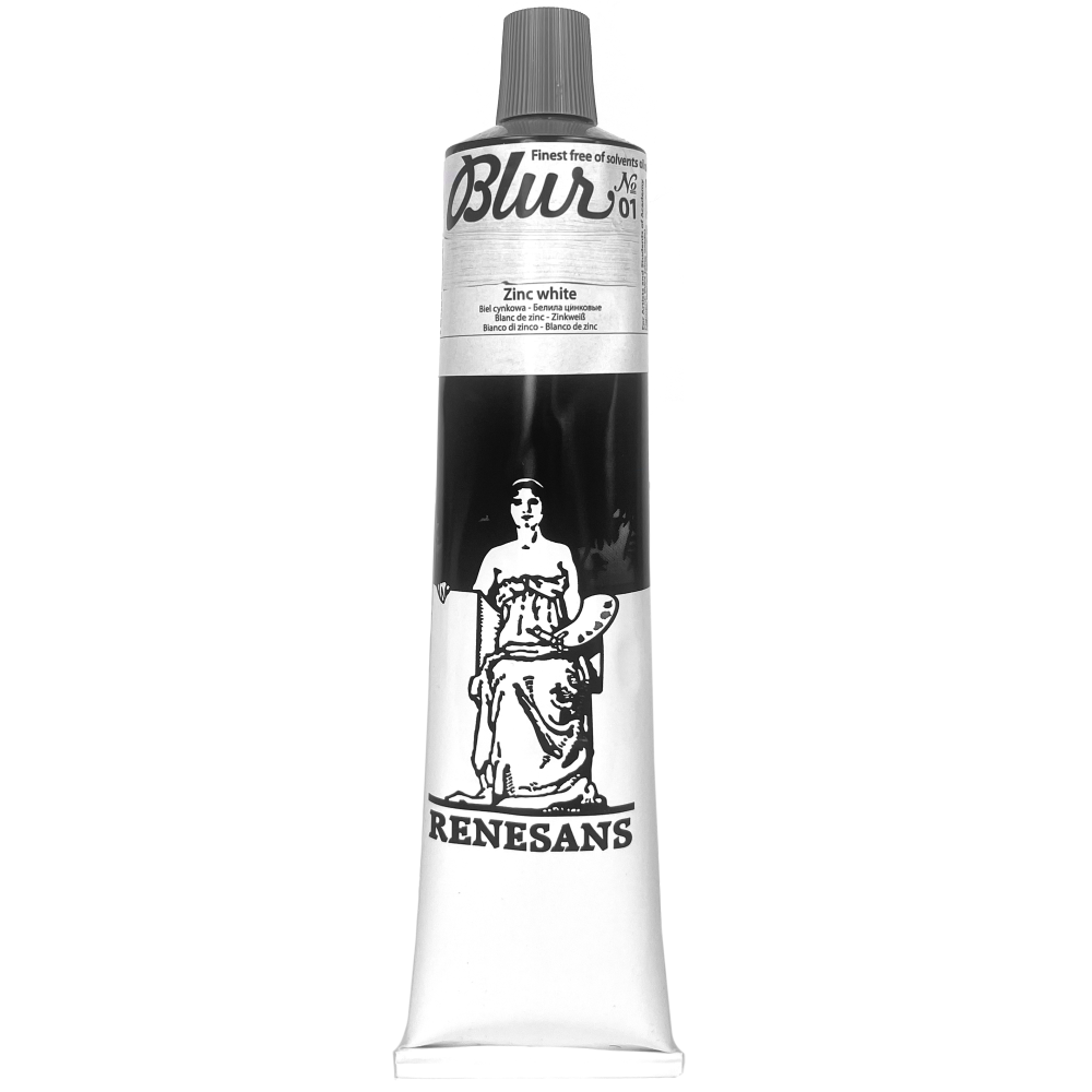 Oil paint Blur - Renesans - 01, Zinc White, 200 ml