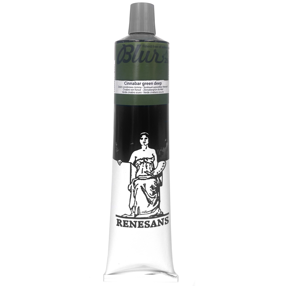 Oil paint Blur - Renesans - 26, Cinnabar Green Deep, 200 ml