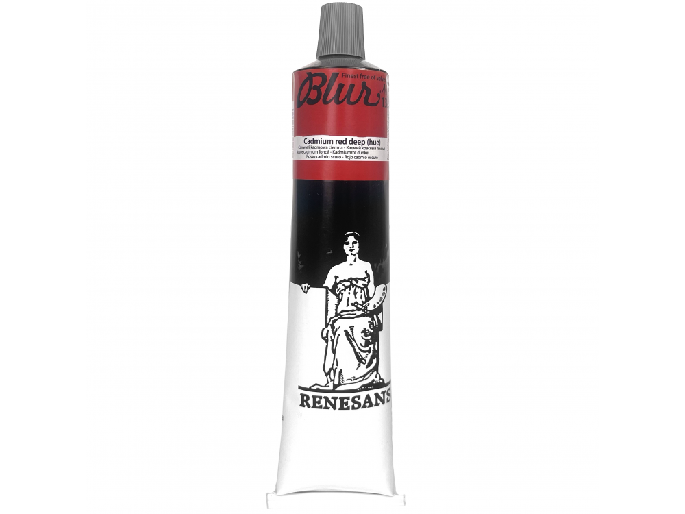 Oil paint Blur - Renesans - 13, Cadmium Red Deep, 200 ml