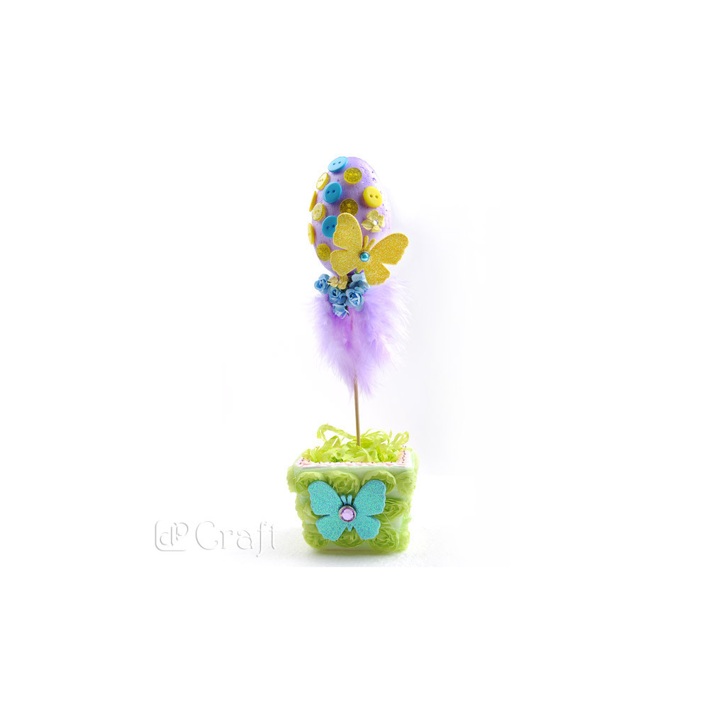 Piórka dekoracyjne - DpCraft - liliowe, 10 g