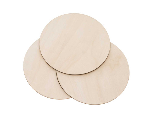 Drewniane kółka - DpCraft - 16,5 cm, 3 szt.