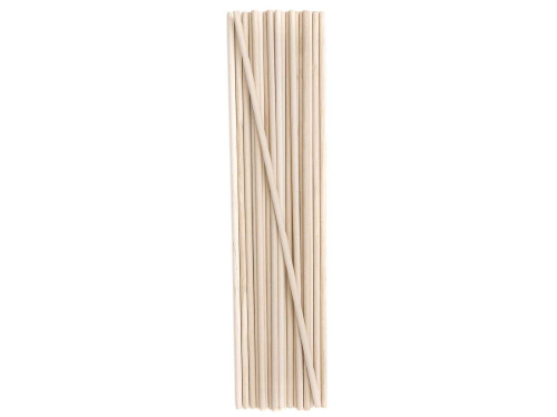 Wooden creative sticks - DpCraft - round, 5 mm, 20 pcs