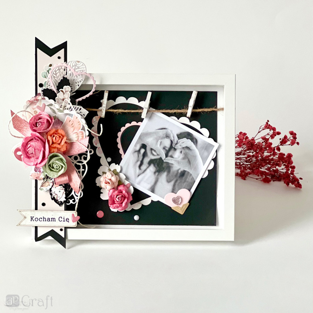 Paper flowers, roses - DpCraft - boho, 10 pcs