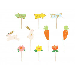Egg hunting toppers - 10 pcs