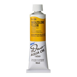 Duo Aqua water soluble oil paint - Holbein - 226, Imidazolone Yellow, 40 ml