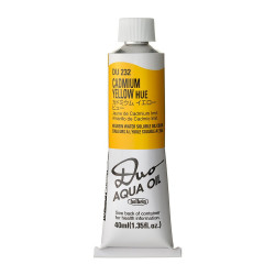 Duo Aqua water soluble oil paint - Holbein - 232, Cadmium Yellow Hue, 40 ml