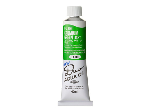 Farba olejna Duo Aqua Oil - Holbein - 256, Cadmium Green Light, 40 ml