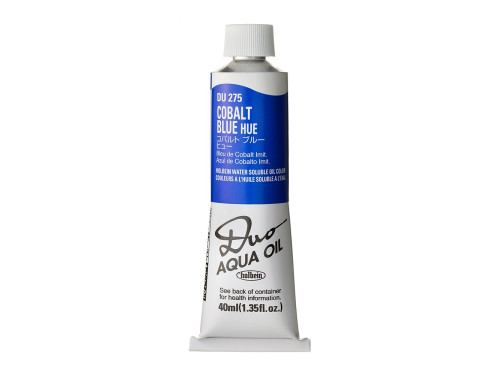 Duo Aqua water soluble oil paint - Holbein - 275, Cobalt Blue Hue, 40 ml