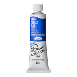 Duo Aqua water soluble oil paint - Holbein - 281, Cobalt Blue, 40 ml