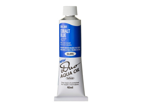 Duo Aqua water soluble oil paint - Holbein - 281, Cobalt Blue, 40 ml