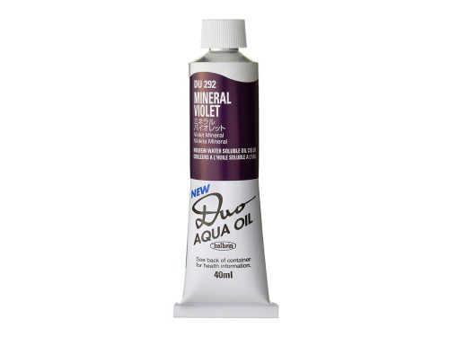 Duo Aqua water soluble oil paint - Holbein - 292, Mineral Violet, 40 ml
