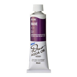 Duo Aqua water soluble oil paint - Holbein - 295, Mauve, 40 ml