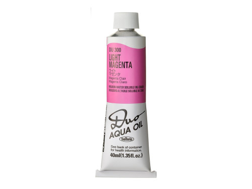 Farba olejna Duo Aqua Oil - Holbein - 300, Light Magenta, 40 ml