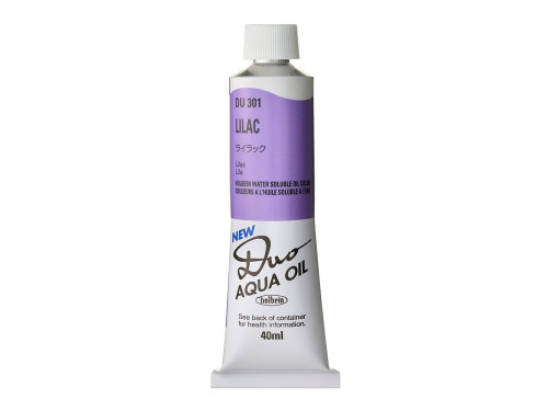 Duo Aqua water soluble oil paint - Holbein - 301, Lilac, 40 ml