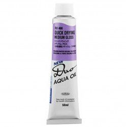 Quick Drying Medium for Duo Aqua water soluble oil paints - Holbein - gloss, 50 ml