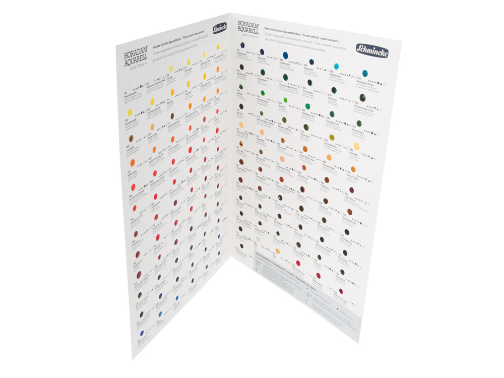 Horadam Aquarell watercolor Dot Cards - Schmincke - 140 colors