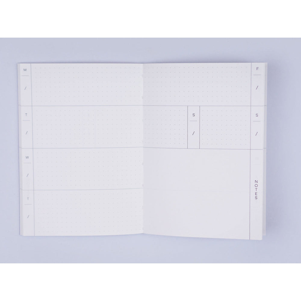 Weekly planner Algebra no. 1, A6 - The Completist. - 90 g/m2