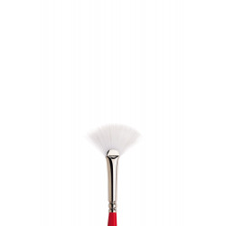 University fan, synthetic brush - Winsor & Newton - long handle, no. 1