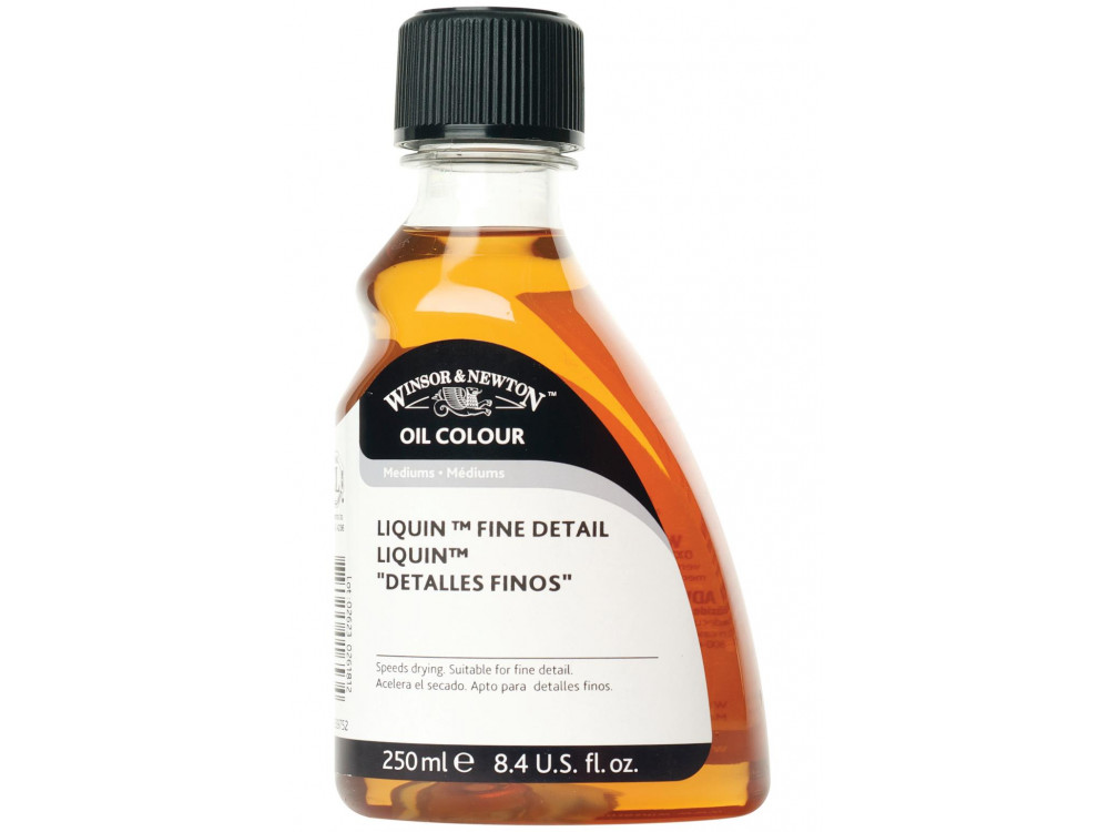 Medium do farb olejnych Liquin Fine Detail - Winsor & Newton - 250 ml