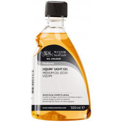 Medium do farb olejnych Liquin Light Gel - Winsor & Newton - 500 ml