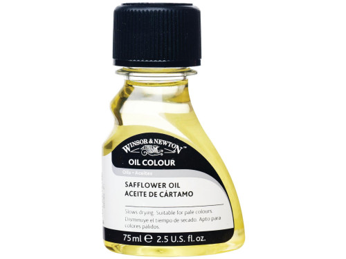 Olej szafranowy do farb olejnych - Winsor & Newton - 75 ml