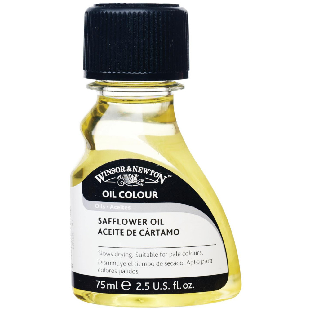 Olej szafranowy do farb olejnych - Winsor & Newton - 75 ml