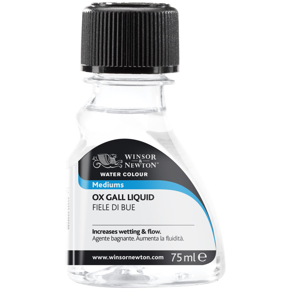 Ox Gall liquid for watercolors - Winsor & Newton - 75 ml