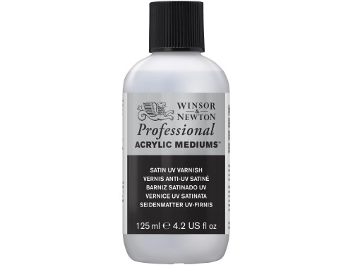 Varnish Satin UV for acrylics Professional - Winsor & Newton - 125 ml