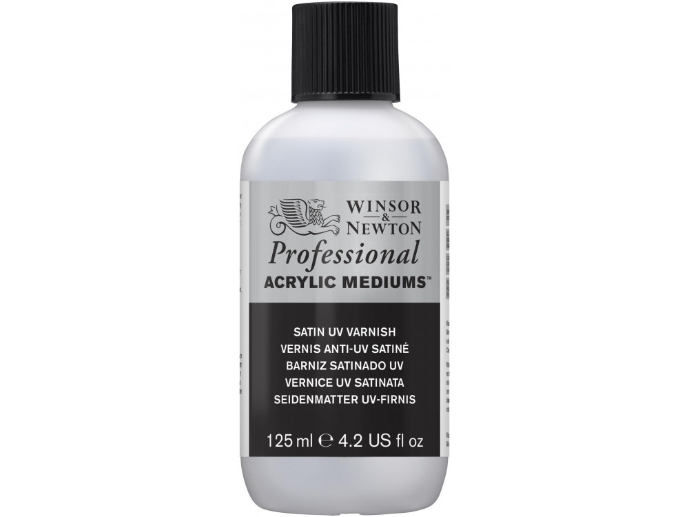 Varnish Satin UV for acrylics Professional - Winsor & Newton - 125 ml