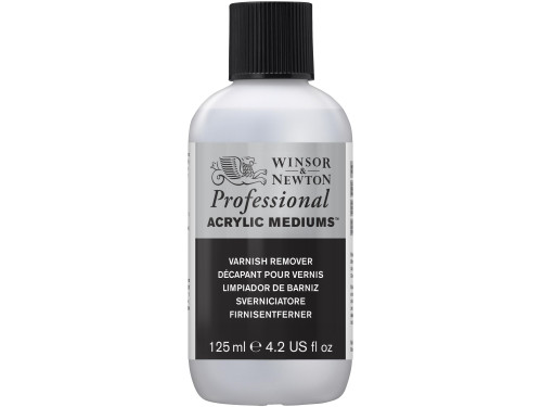 Varnish Remover for acrylics Professional - Winsor & Newton, 125 ml