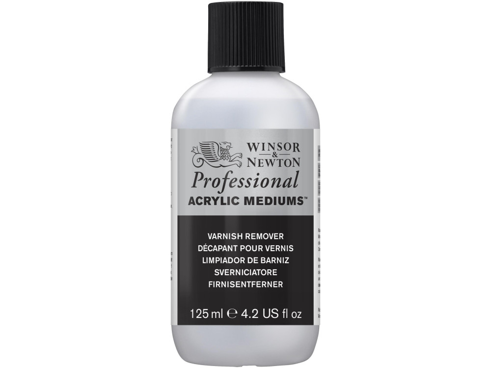 Varnish Remover for acrylics Professional - Winsor & Newton, 125 ml