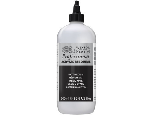 Matt Medium for acrylics - Winsor & Newton - 500 ml