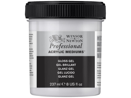 Gloss Gel Medium for acrylics Professional - Winsor & Newton - 237 ml