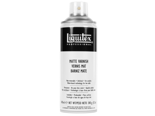 Matte Spray Varnish for acrylics - Liquitex - 400 ml