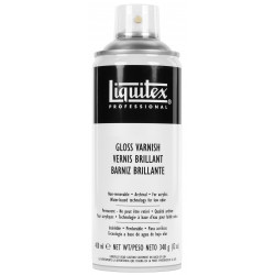Gloss Spray Varnish for acrylics - Liquitex - 400 ml