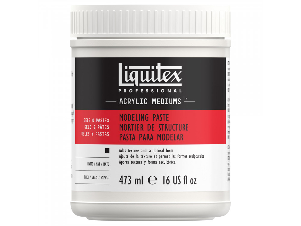 Modelling Paste for acrylics and oils - Liquitex - 473 ml