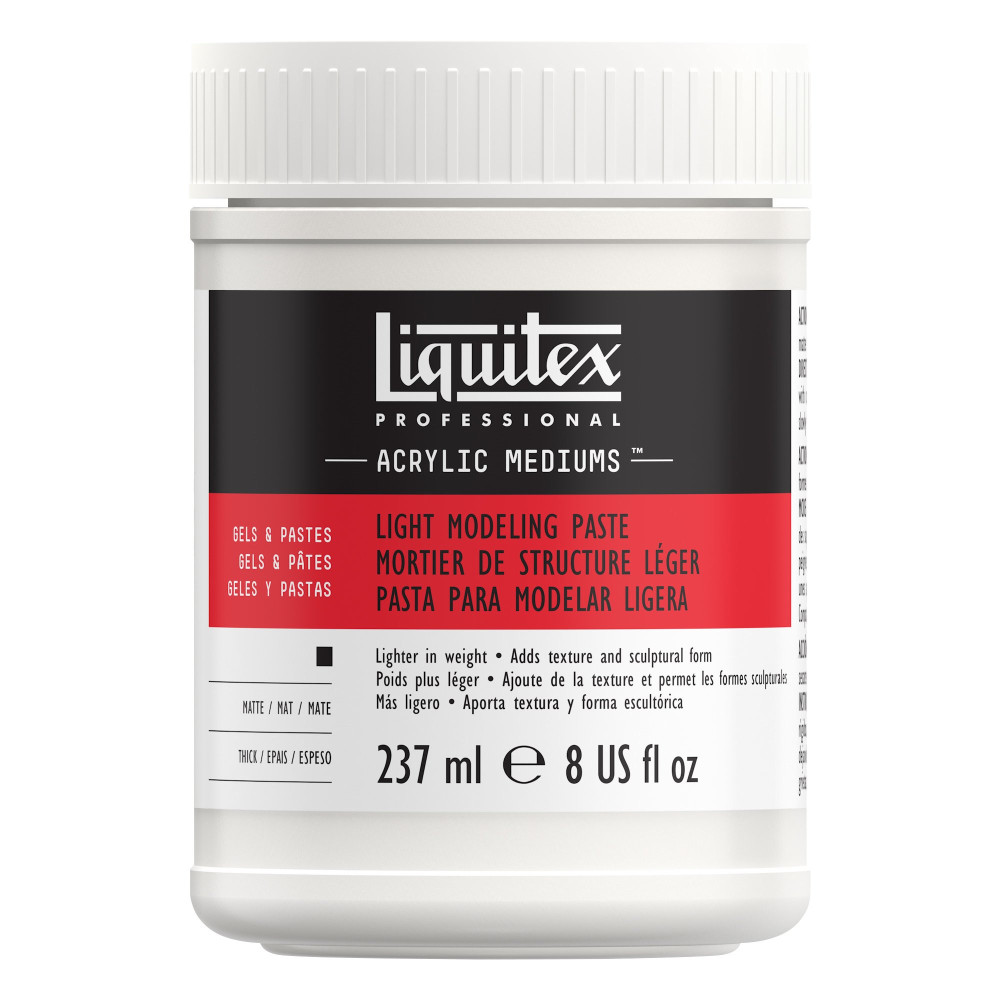 Light Modelling Paste for acrylics and oils - Liquitex - 237 ml