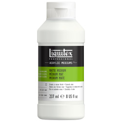 Medium do farb akrylowych Matte - Liquitex - matowe, 237 ml
