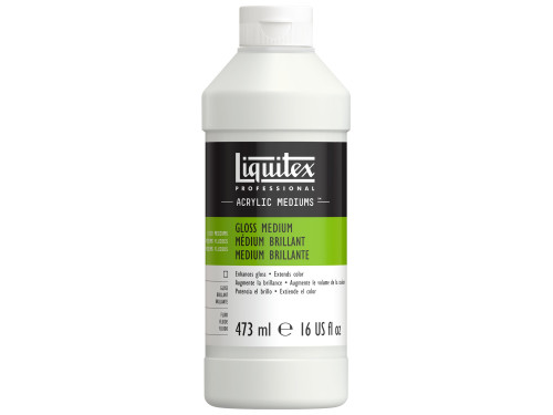 Gloss Medium for acrylics - Liquitex - 473 ml